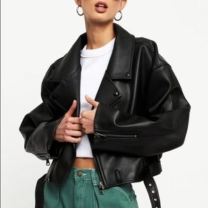 STATEN ISLAND JACKET BLACK Lioness NWOT